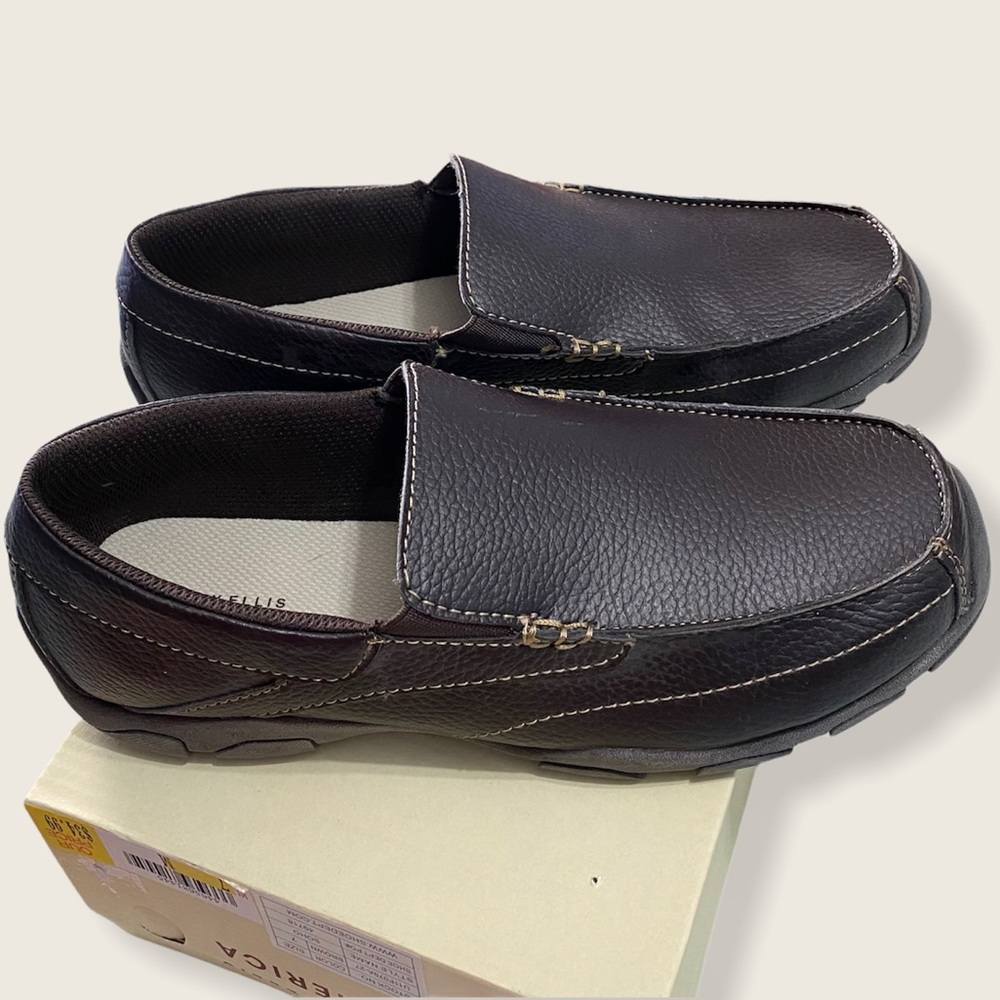 Perry Ellis America Brown Men’s Loafers Size 7